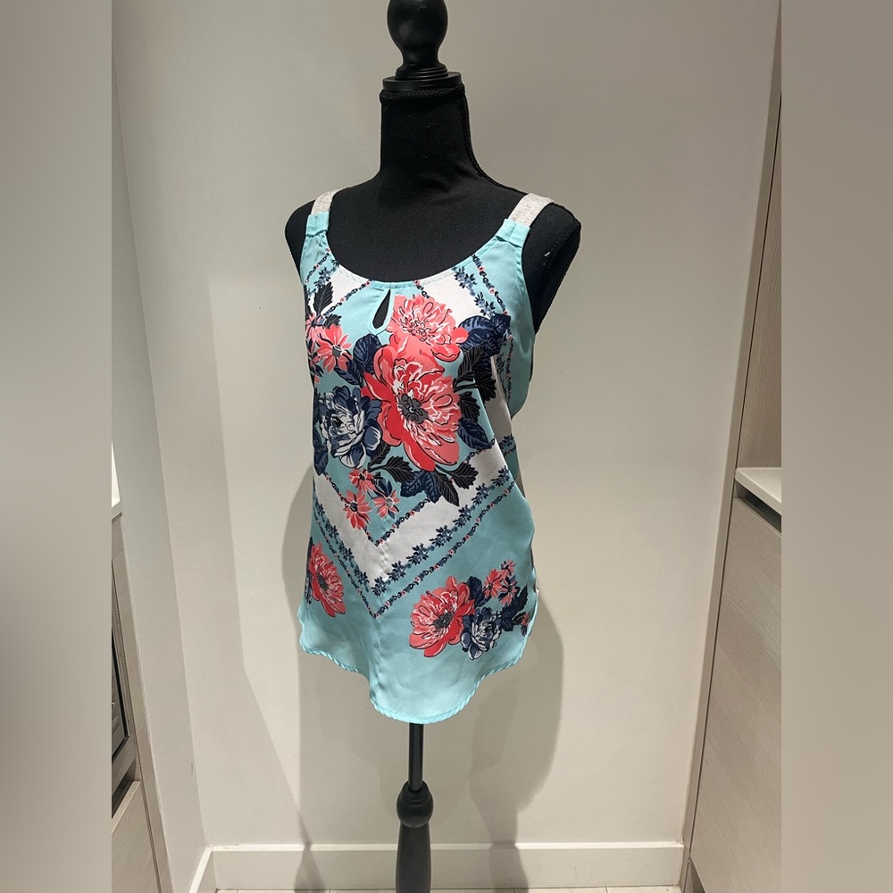 RICKI’S Size Medium Blue Tank Top